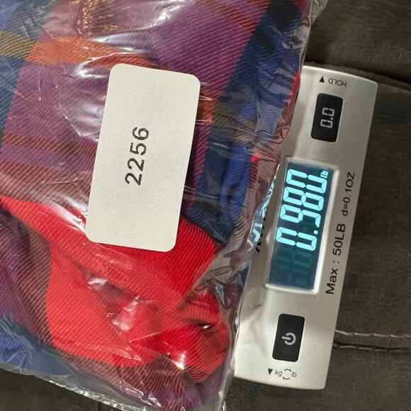 Dixxon Bundy Flannel Shirt Men’s M Red Blue Plaid D-Tech - Picture 7 of 7